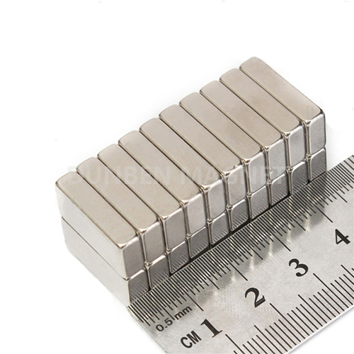 NdFeB Block Strong Magnets N52 17 x 12 x 5 mm Nickel Coating