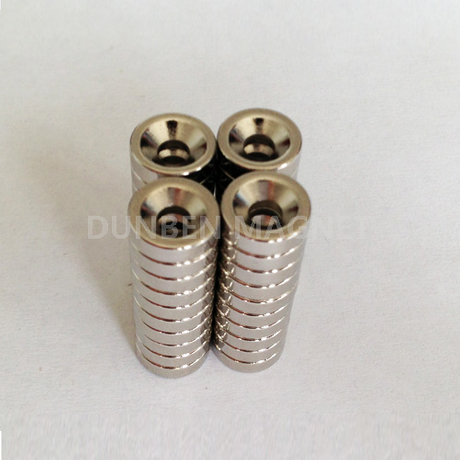 customized countersink ring rare earth magnet