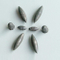 Olive shape alnico magnet , customized irregular alnico magnet with permanent casting 