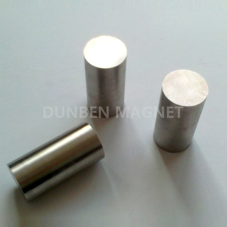 Corrosion Resistent Round Alnico Bar Magnet Cast Alnico Rod Magnets , Plug magnets for Speakers, Sensor