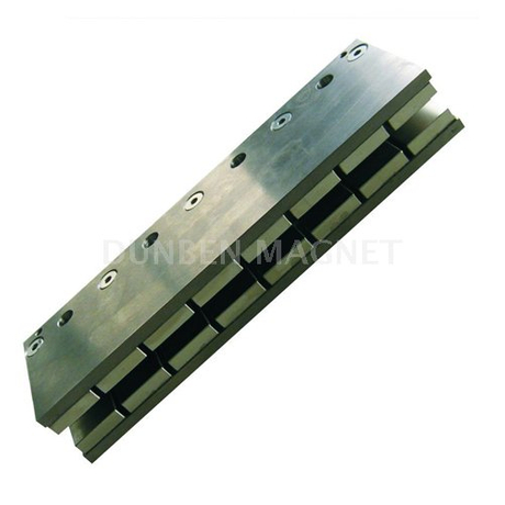 Neodymium magnetic linear actuator assembly,Linear Motor Magnetic Tracks,Linear Motor permanent magnet assembly (secondary part),Magnetic Linear Drives and Components,Magnetic Linear System