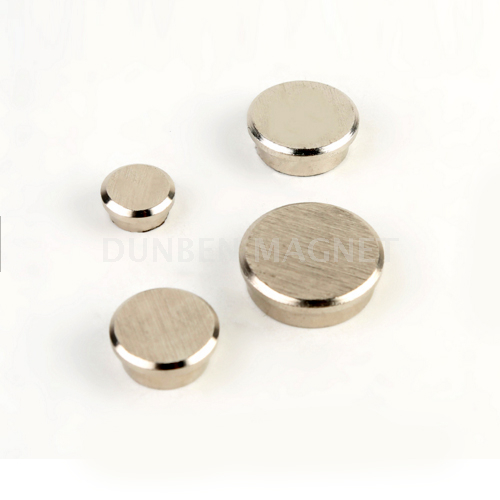 Powerful Holding Force Round Flat Neodymium Button Magnets,Neodymium Memo Magnet, metal magnetic push pins